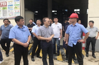 2020年8月5日，時(shí)任國(guó)家水利部全國(guó)節(jié)約用水辦公室副主任熊中才蒞臨景興紙業(yè)調(diào)研企業(yè)用水節(jié)水工作
